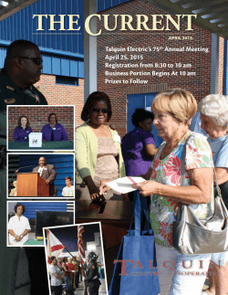 APRIL 2015 - Talquin Electric Cooperative