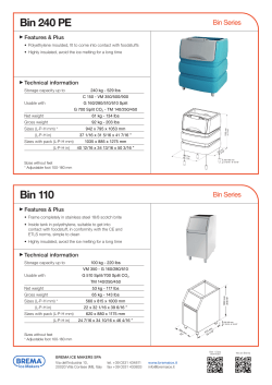 Bin 240 PE Bin 110