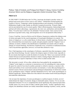 Cosmos Crumbling: American Reform and the Religious Imagination