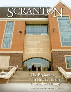 SPrIng 2008 - The University of Scranton