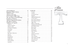 Table of Contents - Tarleton State University