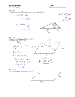 Accelerated Geometry Name_________________ 11.1/11.2