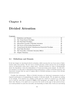 Divided Attention