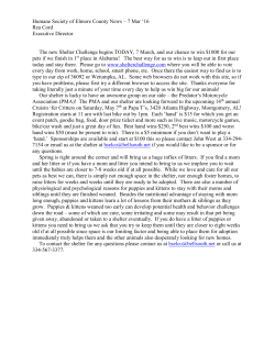 3/7/16 - The Humane Society of Elmore County