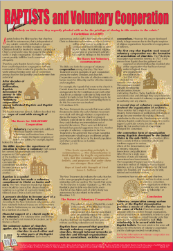 Baptists and Voluntary Cooperation