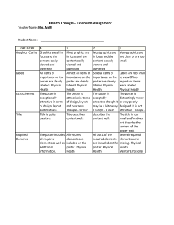 Health Triangle - Extension Assignment