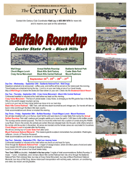 Custer State Park &ndash; Black Hills