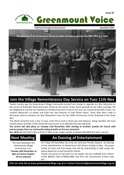 141024 Newsletter Issue 22