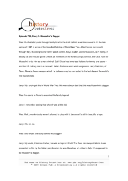 Episode 709, Story 1