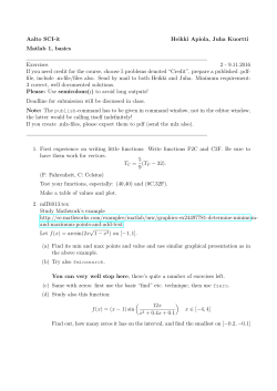 Full set of exercises (all "credt" tasks included)