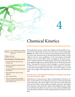 Chemical Kinetics