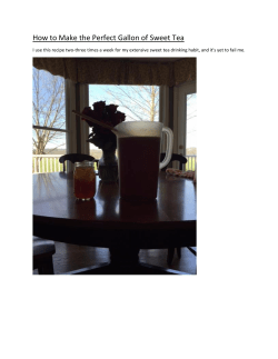 How to Make the Perfect Gallon of Sweet Tea