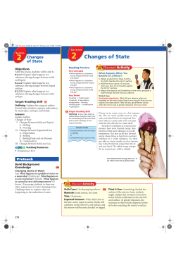 2 Changes of State