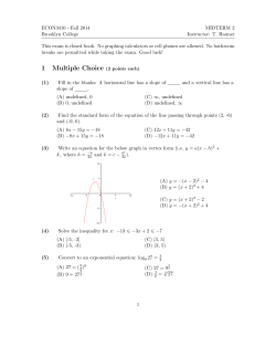 Midterm 2 - Thomas Hauner