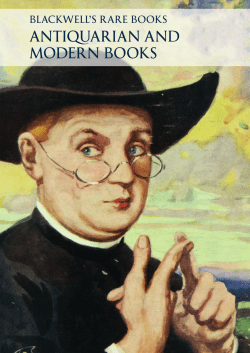 Antiquarian AND MODERN BOOKS
