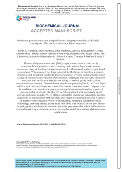 Membrane protein extraction and purification using styrene