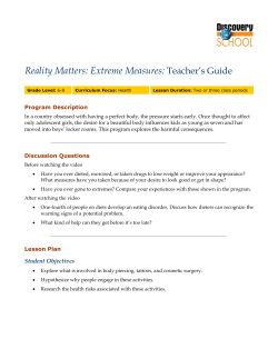 Teacher`s Guide - Discovery Education