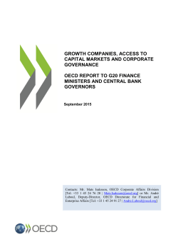 growth companies, access to capital markets and corporate