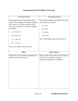 Decomposing Word Problems