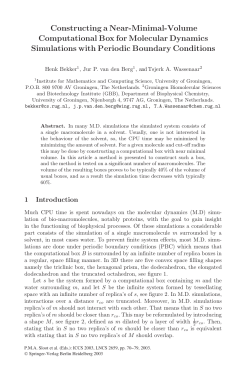 Constructing a Near-Minimal-Volume