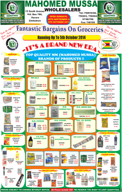 Fantastic Bargains Full Pgs 2014