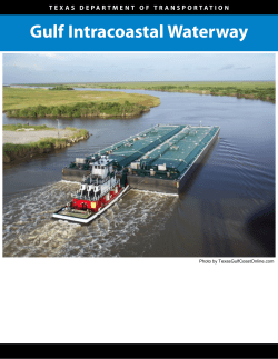 Gulf Intracoastal Waterway - Texas Gulf Coast Real Estate