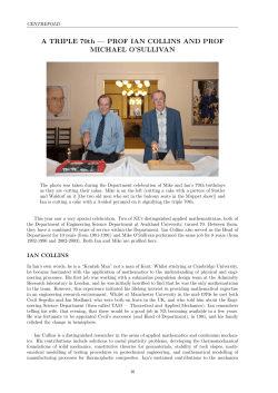 Ian Collins and Mike OSullivan