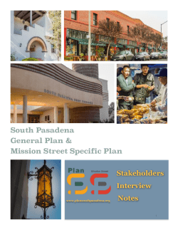 Stakeholders Interview