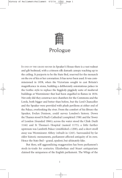 History of Parliament:Parliament