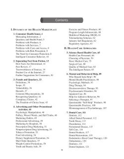 Table of Contents