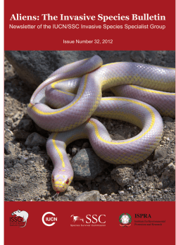 Stampa Layout 1 - Invasive Species Specialist Group