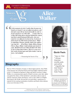 Alice Walker