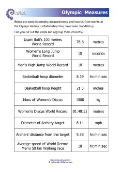 Olympic Measures