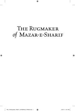 The Rugmaker of Mazar-e-Sharif