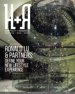 DEFINE YOUR NEW LIFESTYLE EXPERIENCE