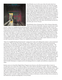 David Borden was is in the room where the pitch wheel was