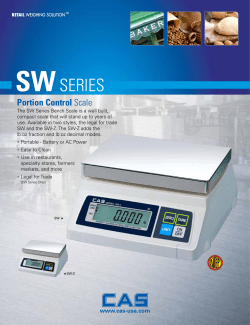 swseries - CAS Scale