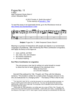 Tim Smith`s comments