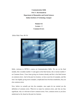 Humanities And Social Sciences-Barriers To Communication