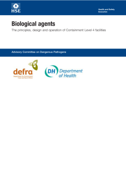 The principles, design and operation of Containment Level 4