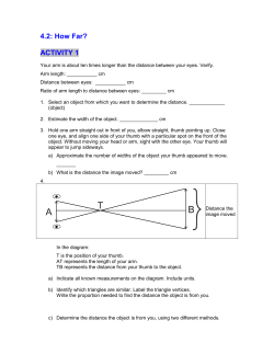 4.2: How Far? ACTIVITY 1