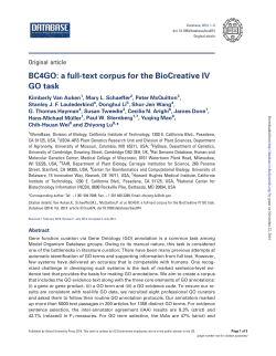BC4GO: a full-text corpus for the BioCreative IV