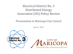 Policy Review - Electrical District #3