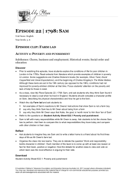 EPISODE CLIP FARM LAD - My Place for teachers