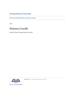 Mahatma Gandhi - SelectedWorks