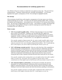 talking points