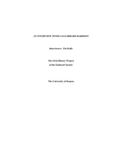 Richardson, Gaylord - KU Alumni Association