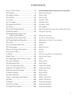 Student Sample - Memoria Press