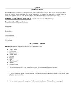 ENG 302/FINALS--Review SEM1