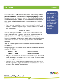 Give each student a 9x12 sheet each of yellow, white